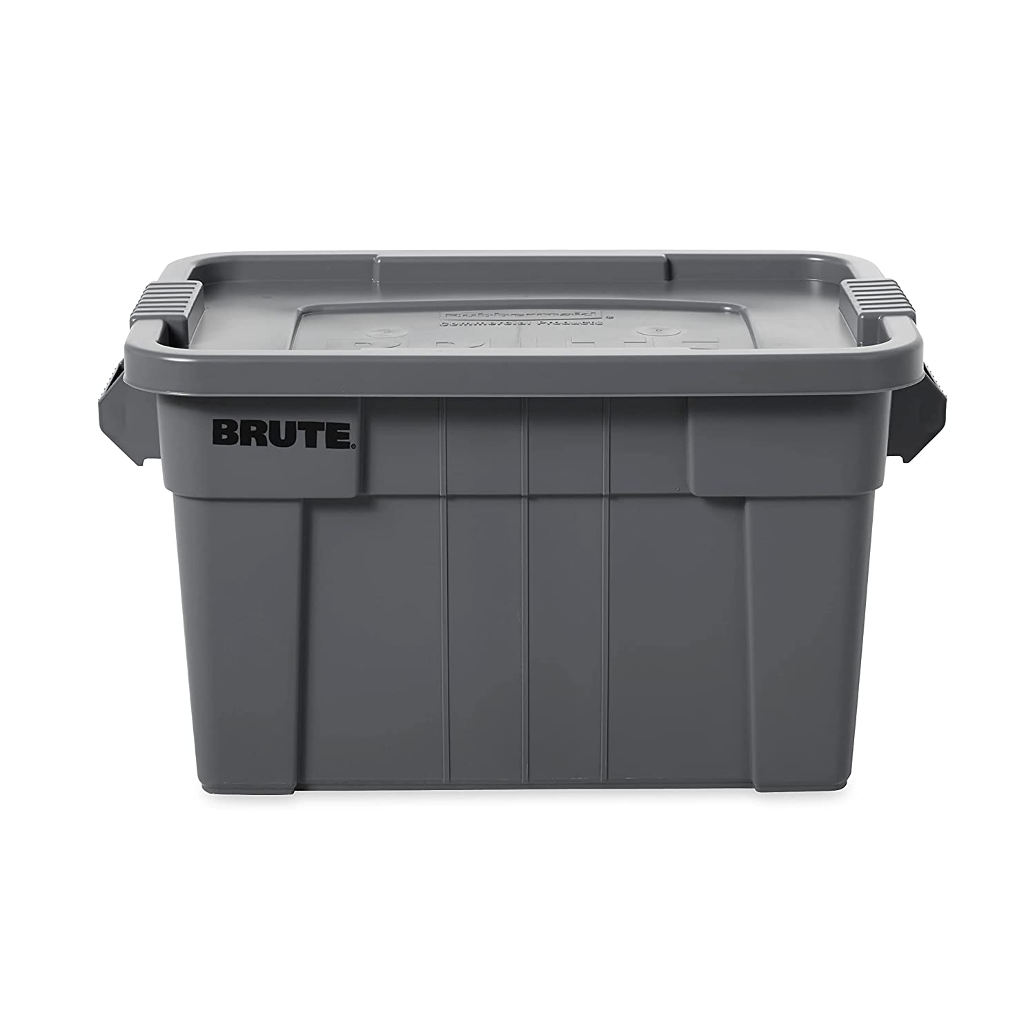 Rubbermaid BRUTE 20gal Tote with Lid Gray plankstore