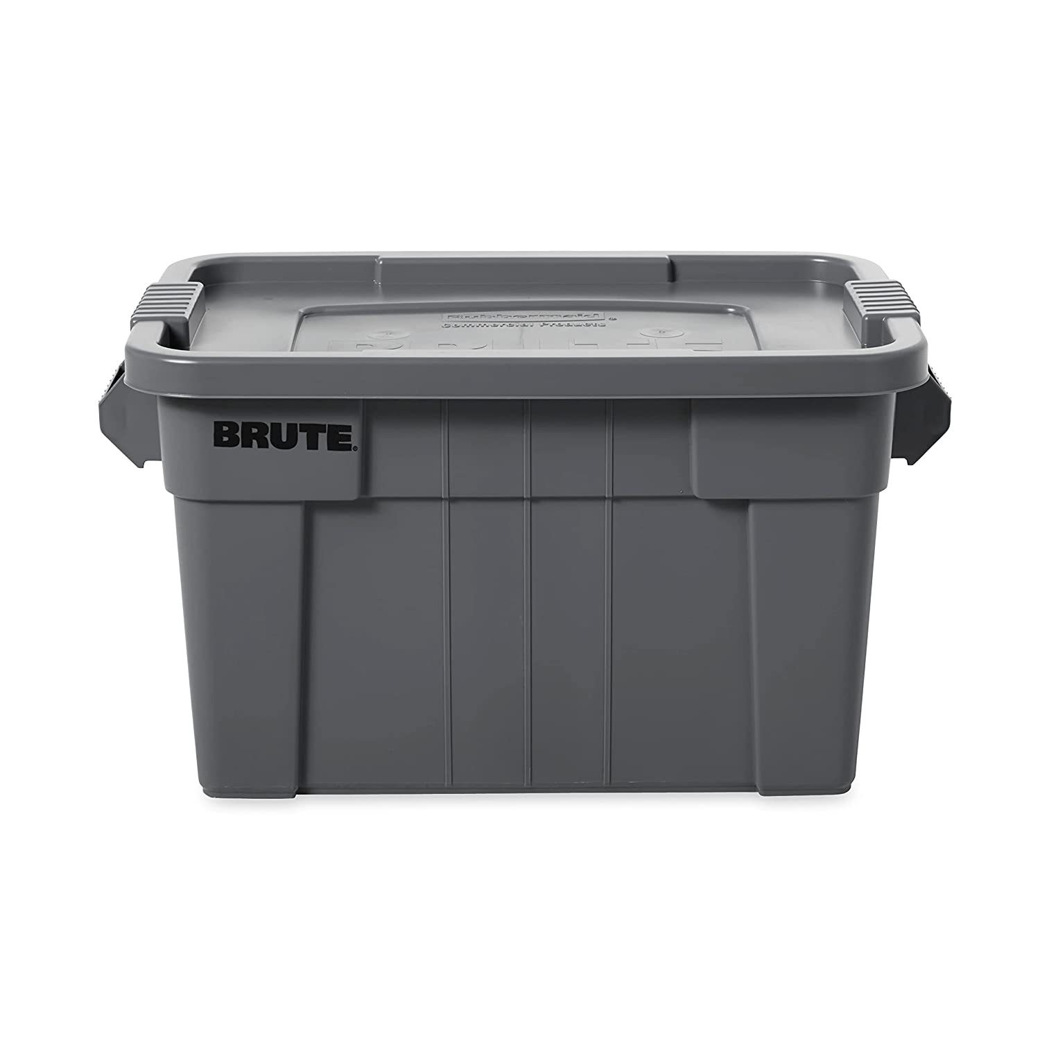 Rubbermaid BRUTE® 20gal Tote with Lid, Gray